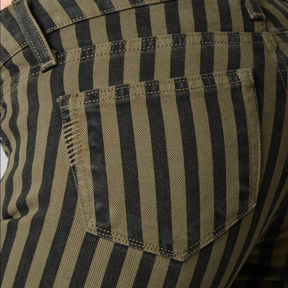 Paige Striped Verdugo Skinny Jeans - Picture 3 of 5